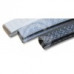 Door seal profile | PVC | black | 9,5 x 6,5 mm | roll 100 meters
